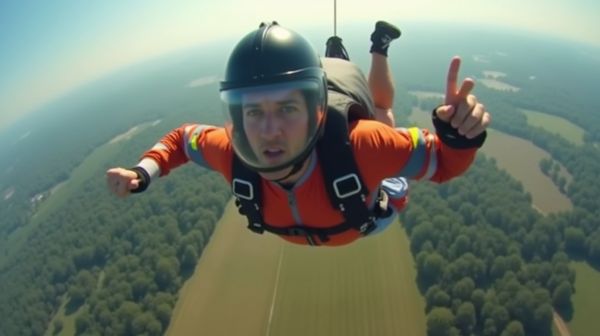 Vivre le saut en parachute : l'expérience dynamique qui impressionne